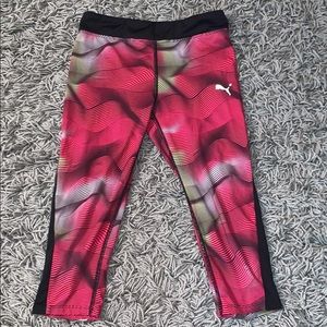 Puma mid shin leggings.
